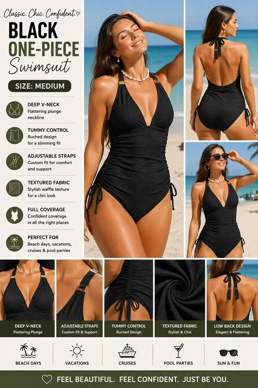 womens swimwear one piece medium